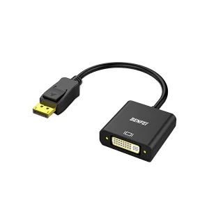 آداپتور HP DVI to DisplayPort، اتصال دستگاه‌ های DVI به نمایشگرهای DisplayPort را با کیفیت 1920×1200 فراهم می‌کند. نصب آسان و سازگار با انواع سیستم عامل ها.