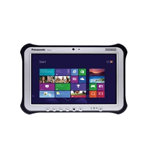 Panasonic TOUGHPAD FZ-G1 تبلت صنعتی مقاوم با صفحه 10.1 اینچی، پردازنده Intel Core i5، امکانات 4G LTE و GPS. مناسب محیط‌های سخت با امنیت بالا و باتری بادوام.