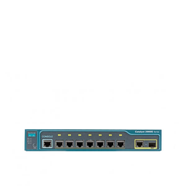 سوئیچ شبکه سیسکو 8 پورت مدل WS-C2960G-8TC-L