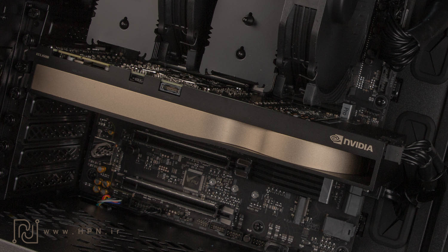 nvidia rtx a5000 on case