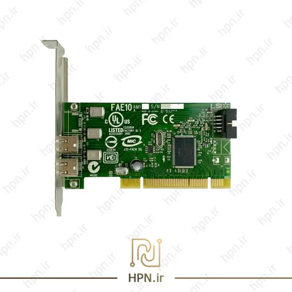 Dell-1394A-Dual-Port-2-Ports-PCI-FireWire-Card-Low-Profile کارت فایروایر مدل Dell 1394A Dual Port 2 Ports PCI FireWire