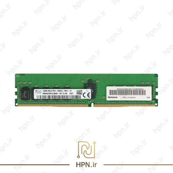 رم Lenovo 01AG618 16GB DDR4 2Rx8 PC4-2666V ECC Memory RDIMM