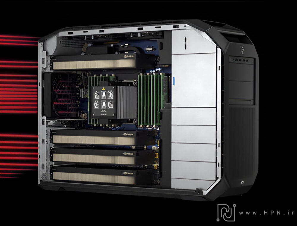 Inside HP Z8 G5 Workstation