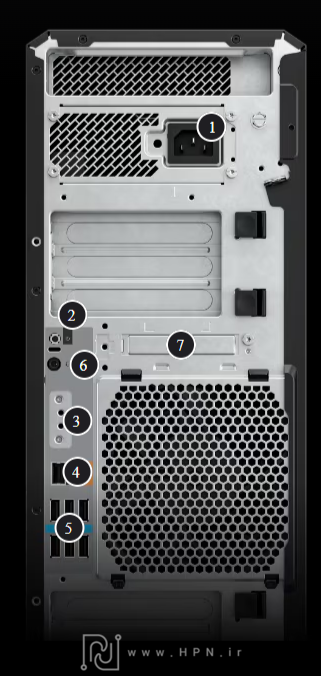 view rear workstation z6 g5 a