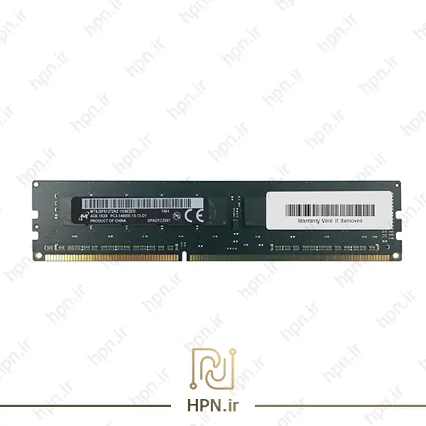 4GB 1RX8 PC3-14900E-13-13-D1 رم Micron 4GB 1Rx8 DDR3-14900 ECC