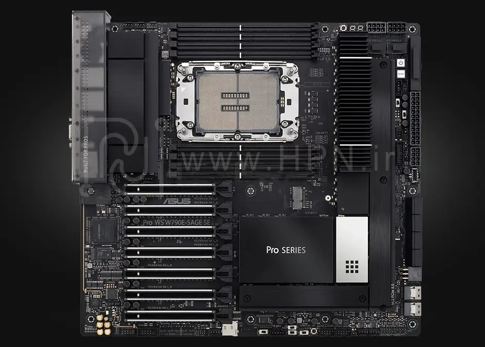 ASUS Pro WS W790E-SAGE SE Workstation Motherboard خرید