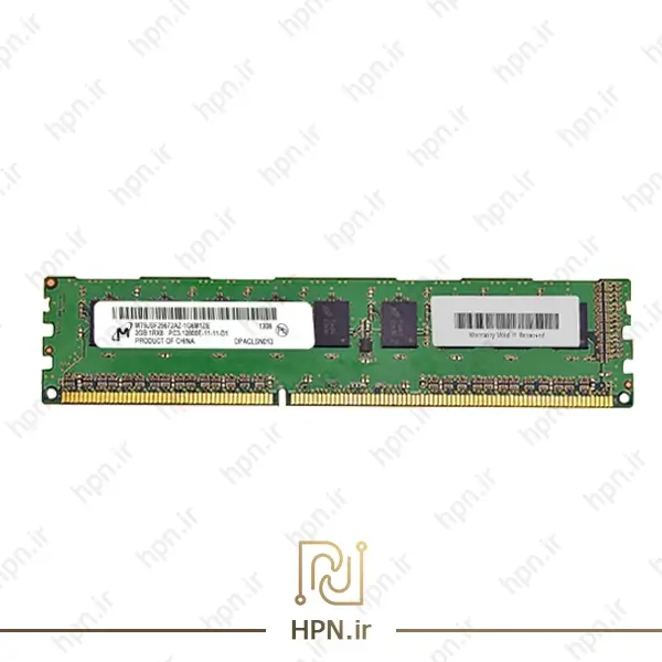 Micron 2GB 1Rx8 DDR3-12800 ECC RAM رم Micron 2GB 1Rx8 DDR3-12800 ECC