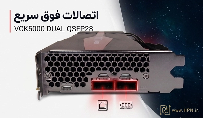 اتصالات فوق سریع کارت AMD VCK5000
