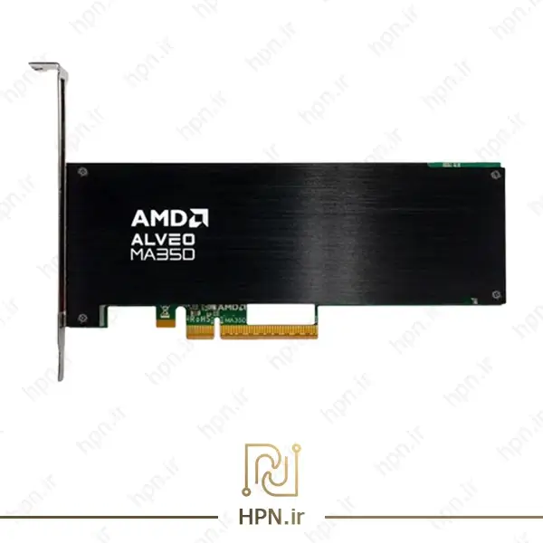 کارت AMD Alveo MA35D از نمای روبرو