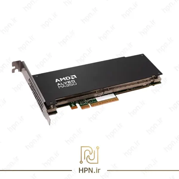 کارت پردازش ویدئو AMD Alveo MA35D از نمای بالا